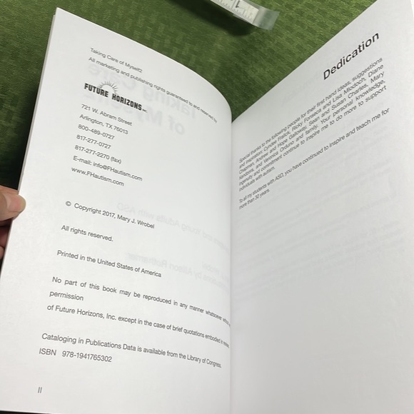 Taking Care of Myself2: For Teenagers and Young Adults with ASD by Mary Wrobel - Picture 5 of 6